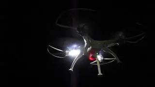Drone Flying at night!