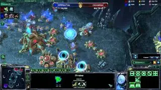 SC2 MLG Providence 2011 NesTea (Z) vs naniwa (P) #1: naniwa's POV
