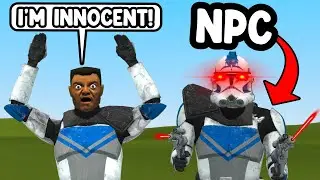 Spawning This NPC To Frame A Commander - Gmod Star Wars RP Admin Trolling