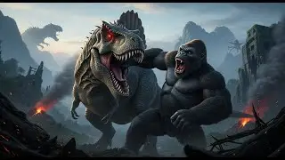 Kong vs Dinosaur | Part 13 : The Growing Threat The Ultimate Showdown Escalates!