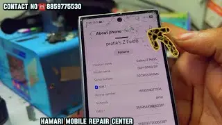 Samsung Z Fold 6 Front Glass Replacement 😱 Fold 6 Glass Change Step by Step Original Repair India 🇮🇳