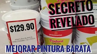 PINTURA BARATA - Mejor video, mas econ&oacute;mico. Receta secreta de los pintores revelado finalmente