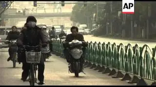 Air pollution a problem in Shanghai