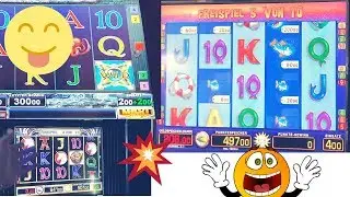 Bally Wulff Maxiplay 4&euro;  🤪 Magic Mirror Vollbild 1&euro; Merkur Magie 2018 😱 4Euro Fishin & Eye Session !