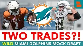 Слухи о драфте &laquo;Dolphins&raquo;: 7-раундовый пробный драфт НФЛ &laquo;Miami Dolphins&raquo; с двумя сделками в первом раунде