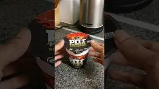 Pot noodle bombay bad boy 🍜 ASMR #asmr #asmrsounds #satisfying #noodles #relaxing #shorts #short