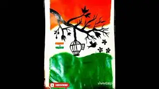 independence day special drawing by acrylic color by Rishabh art learning