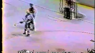 Jan 12, 1991 Jeff Odgers vs Shawn Antoski Kansas City Blades vs Milwaukee Admirals IHL