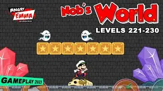 Nob's World - Levels 221-230 [2K 60fps] Android Gameplay