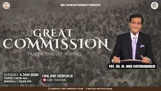 Ibadah Raya GBI Taipei 04 Januari 2026