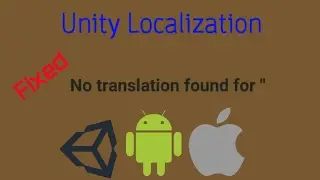 Unity Localization - Fix 
