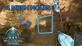BUTTON Cave MESH HOLES | VALGUERO | ARK Survival Ascended 