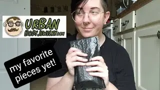 urban body jewelry haul! 4g tunnels, spiral hangers, perfect septum clicker...