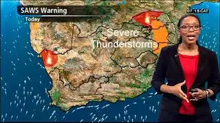 #SAWeather Update | Wednesday, 31 October 2018 | #SABCNews