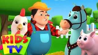 Bob vlak - Star&yacute; Macdonald měl farmu | Detsk&eacute; riekanky | Kids Tv Czechia | Kreslen&aacute; poh&aacute;dka
