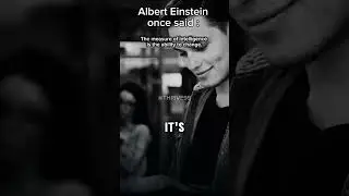 The measure of intelligence is the ability to change #shortvideo #motivation #quotes #alberteinstein