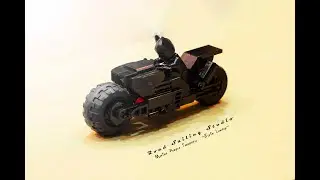Lego Batcycle (The flash movie MOC)