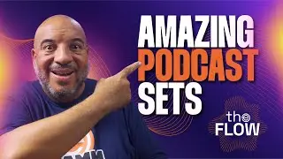 How to Create an Eye-Catching Podcast Set | The Flow