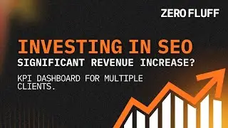 Does investing in seo leads to significant revenue increase? Coinmerce KPI Dashboard Overview.