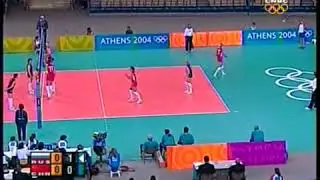 LIOUBOV CHACHKOVA SOKOLOVA vs. China ( '04 Athens Olympics Preliminary Round )