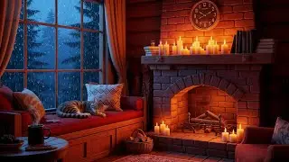🌟Cozy Home with Fireplace🌟 3-Hour HD Live Wallpaper / Background / Screensaver