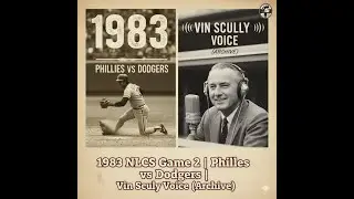 1983 NLCS Game 2 | Phillies vs Dodgers | Vin Scully Voice (Archive)