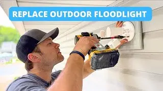 How to Install Outdoor Floodlight