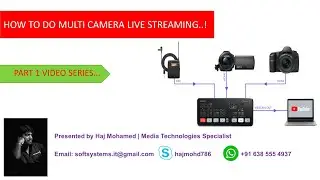 How to do Multi Camera Live Streaming Setup?