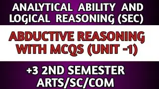 Abductive Reasoning with MCQs//SEC//AALR