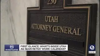 First glance at the AG's calendar: What is &mdash; and isn't &mdash; inside