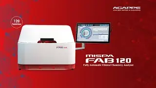 Mispa FAB 120  - Fully Automated Clinical Chemistry Analyzer with 120 Tets/hr