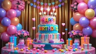 Best Birthday Song Ever🔥✨ Birthday Song with music video 🎂🎊@wishywaves 