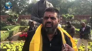 TDP Leaders Protest Outside Parliament, demand for Special Status | Overseas News