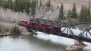 BC & Alberta Train Compilation | CN & CP Freight |4K Railfanning