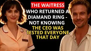 the waitress who returned a DIAMOND RING — not knowing the CEO was TESTING everyone that day.