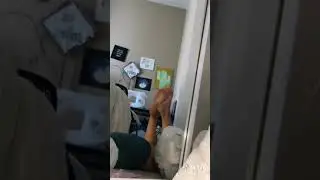 TikTok Girl Scared By Feet