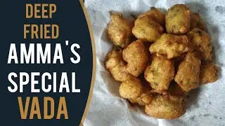How to prepare crispy vada | Special vada with left over Idli's batter