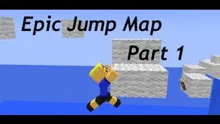 Minecraft Epic Jump Map part 1 Mario's pad
