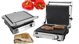 SILVERCREST Contact Grill FIRST LOOK!!! SKGE 2000 C3