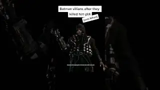 Batman Villians after they killed him | #shorts #batman #arkhamknight #twoface #harleyquinn