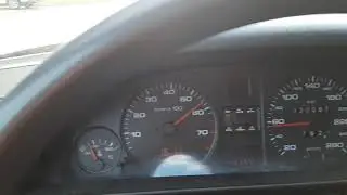 Enjoying 5 cylinder sound of an 1988 Audi 100 C3 2.0 RT