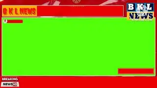 Green screen news frame @Bebak_kalam_live 