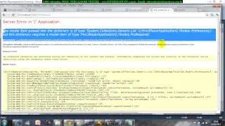 ASP NET - MVC3 Listando todos professores List foreach Html DisplayFor