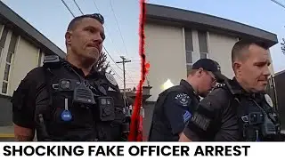 Caught Red Handed Fake Cop Confronted and Arrested
