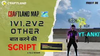 Craftland Map Mic & Voice Script | How To Create Craftland Map Voice Script | Free Fire