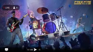 Free fire max live streaming