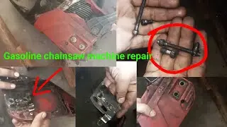 How to repair chainsaw machine