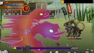 Ninja Saga 2020 Infernal Chimera Under 3 Minutes Solo