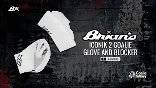 Brian&rsquo;s Iconik 2 Goalie Glove & Blocker | GoalieMonkey