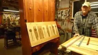 Mission style secretary  / AKA Reloading bench